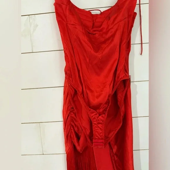 For Love & Lemons Anisa Asymmetrical Dress in Red is available for purchase  on au PAY Market - Imported Goods Online Store Co.Ltd. | au PAY Market -  Online Shopping Site